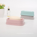 Double Layer Travel Size Custom Plastic Soap Box Portable Cheap Soap Dish Holder